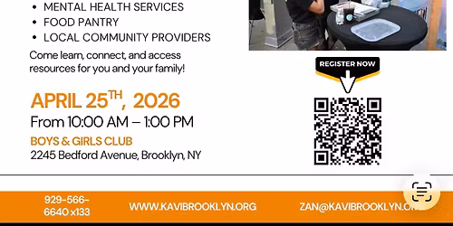East Flatbush Connect: A KAVI Resource & Support Fair 