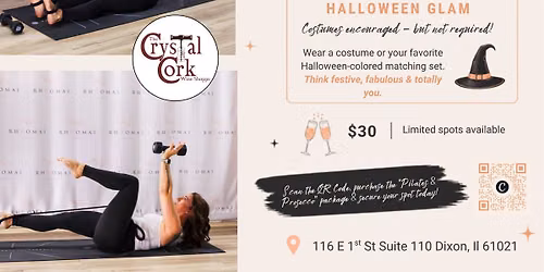 Pilates & Prosecco: Halloween Glam