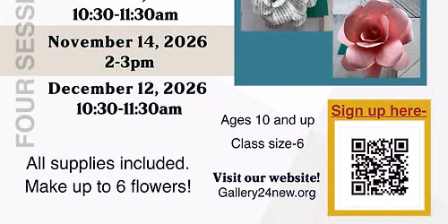 Paper Flower Class