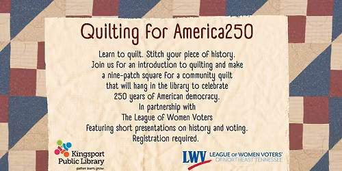 Quilting for America250