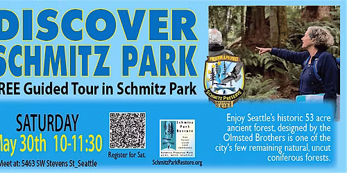 Discover Schmitz Park & Seattle History. FREE Guided Tour