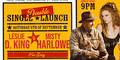 Leslie D. King & Misty Harlowe DOUBLE Single Launch @ Lulie Tavern
