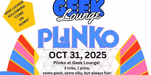 Plinko at Geek Lounge