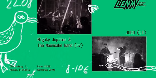 Mighty Jupiter & The Mooncake Band + JUDU