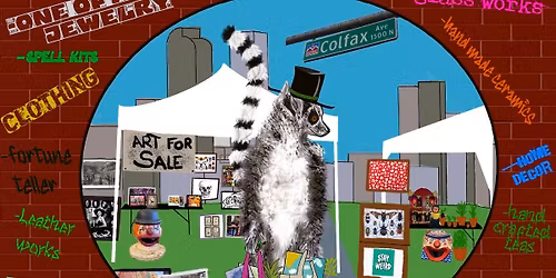 The Lemur and Friends Bazaar an Art Market **SMALL BIZ SATURDAY**