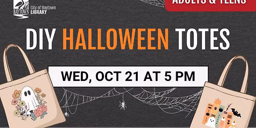 DIY Halloween Totes