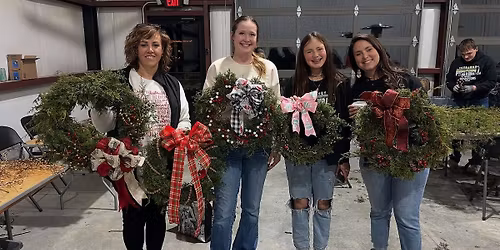 2nd Annual Lebanon FFA Wreath Making Night!
