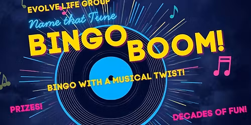 Name that Tune Bingo Boom!