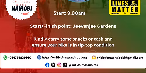 Critical Mass Nairobi May Edition