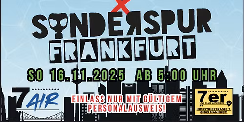 Early Morning Session_Simply Techno X SONDERSPUR Frankfurt