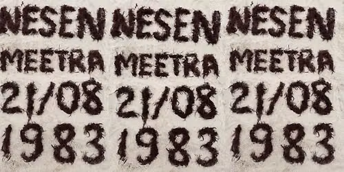 NESEN + MEETRA | 1983 | 21. AUGUSTS