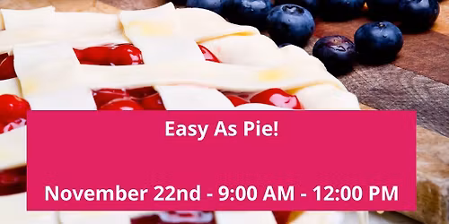 Easy As Pie!