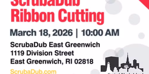 Ribbon Cutting:  ScrubaDub [East Greenwich]