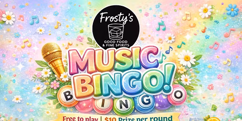 Music Bingo @Frosty’s