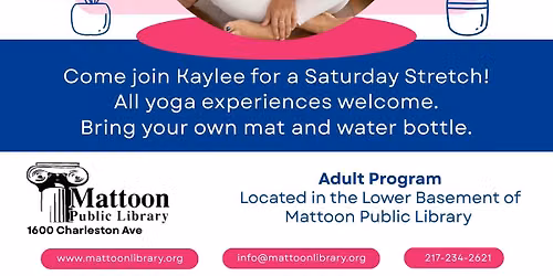 Saturday Stretch: Yoga at the Library