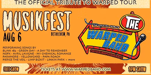 The Warped Band - The Official Tribute to Warped Tour at MUSIKFEST
