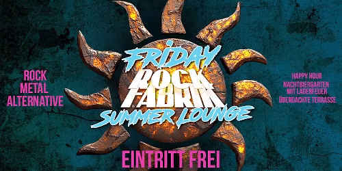  ROFA FRIDAY SUMMER LOUNGE | ROCKFABRIK Augsburg