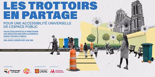 Vernissage et exposition: Les trottoirs en partage