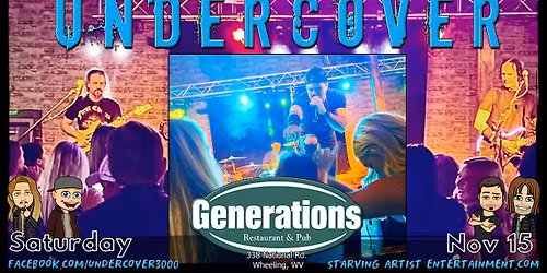 UNDERCOVER at Generations - 11.15.2025 (10PM)