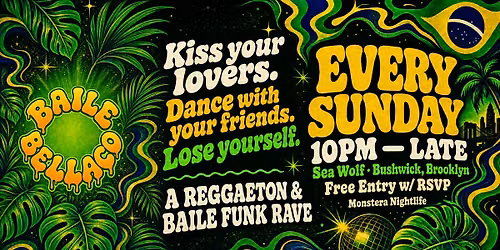 BAILE BELLACO | REGGAETON X BAILE FUNK RAVE SUNDAYS