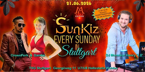 SunKiz (Sunday Weekend Kizomba + UrbanKiz)