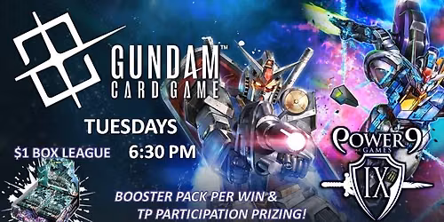 Gundam TCG Tuesdays!