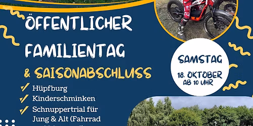 Öffentlicher Familientag & Saisonabschluss