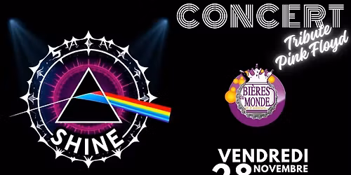 SHINE Tribute PINK FLOYD en Concert @BDM