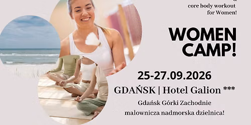 WOMEN CAMP! badminton & core body workout | Gda\u0144sk, 25-27.09.2026