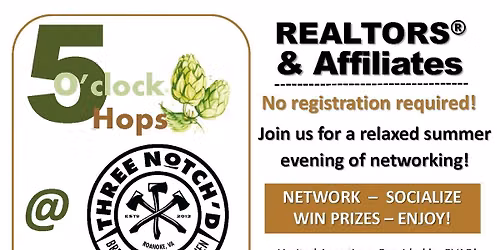 5 O'clock Hops @ Three Notch'd