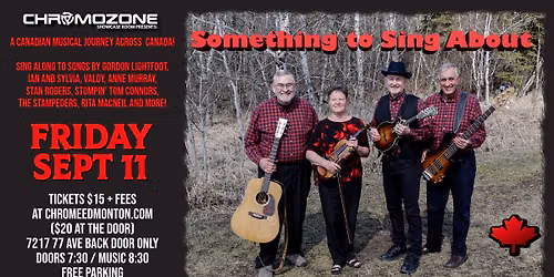 Something To Sing About! - A Canadian Musical Journey