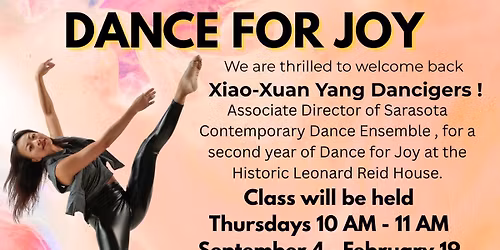 Dance for Joy at the Reid House