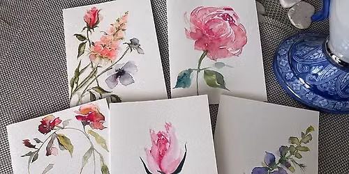Watercolor Greeting Card Class