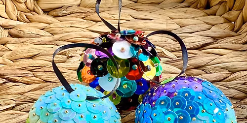 Beaded Sequin Holiday Ornament Workshop @ Onsite Brewing Co. 12\/09