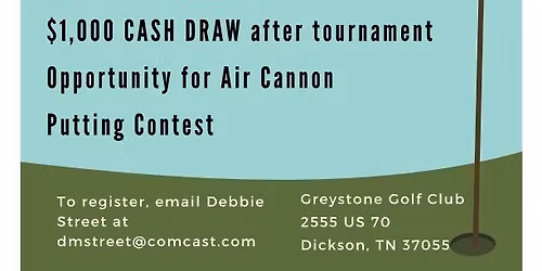 Community Foundation for Dickson County Golf Tournament
