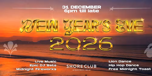 New Year's Eve 2026 on An Bang Beach