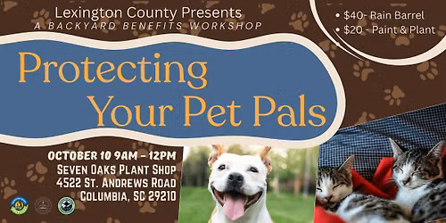 Protecting Your Pet Pals: A Backyard Benefit Workshop