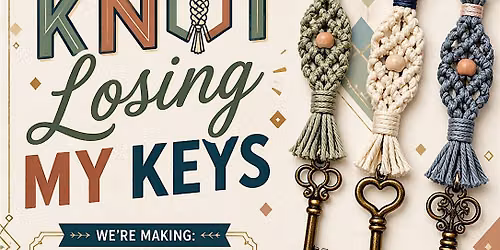 Craft with Kat: Knot Losing my Keys!