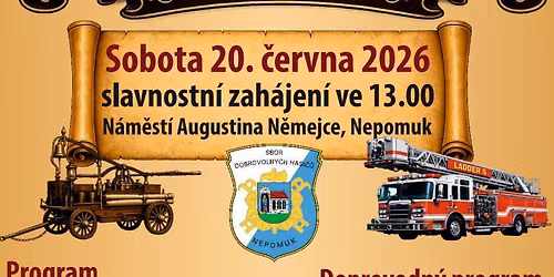 Oslavy 150 let od zalo\u017een\u00ed Sboru dobrovoln\u00fdch hasi\u010d\u016f Nepomuk
