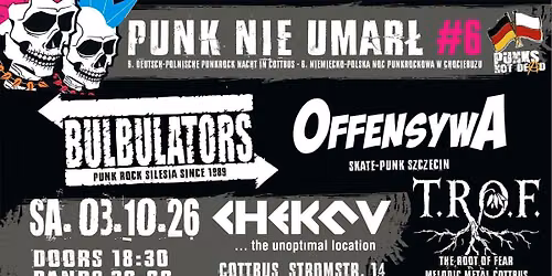 PUNK NIE UMARŁ #6 | Deutsch Polnische Punkrock Nacht in Cottbus