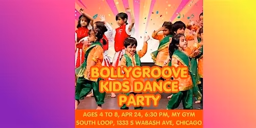 SOLD OUT: A Kids BollyGroove Party Adventure!
