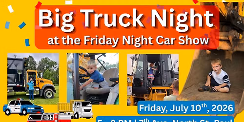 Big Truck Night at the Car Show \ud83d\udefb