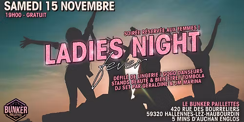 \ud83c\udf38\u2728 LADIES NIGHT FEVER \ud83e\udea9\ud83d\udc83 GRATUIT