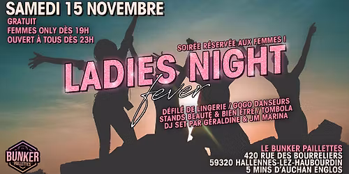 \ud83c\udf38\u2728 LADIES NIGHT FEVER \ud83e\udea9\ud83d\udc83 GRATUIT