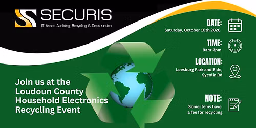 Loudoun County Events | Electronics Recycling & Disposal