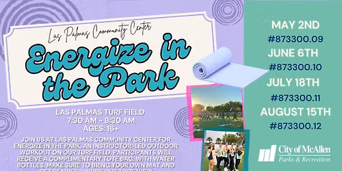 Energize at the Park