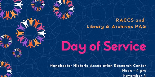 Registrars and Collections Care Specialists and Library & Archives Day of Service