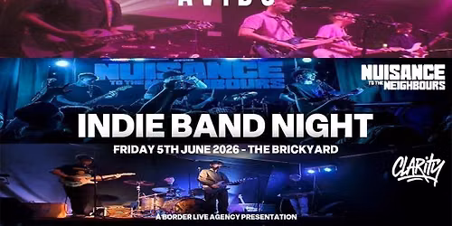 LOCAL INDIE BAND NIGHT 