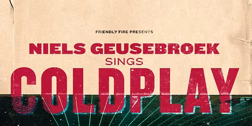 Niels Geusebroek Sings Coldplay