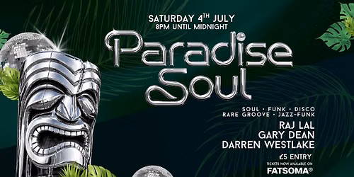 Paradise Soul @ Kioki, Swindon